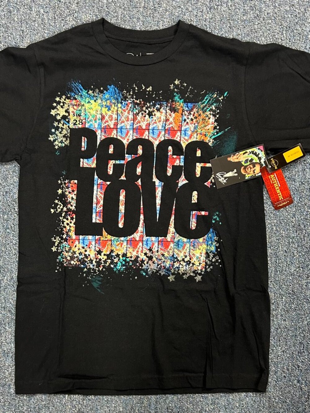 NWT Hard Rock Cafe x Ringo Starr Shirt - Signature Series 28 Peace Love